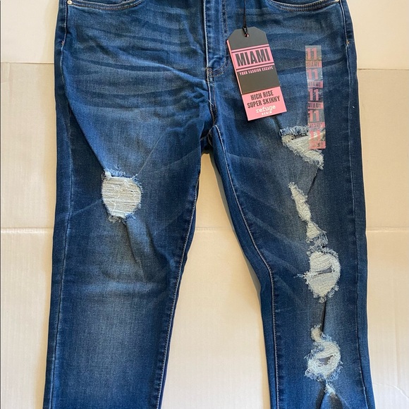 NWT $39.99 Miami SZ 11 High Rise Super Skinny - Picture 12 of 14